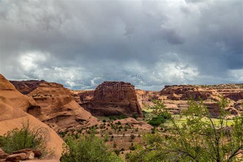 Canyon De Chelly National Monument Stock Photo - Image of desert ...