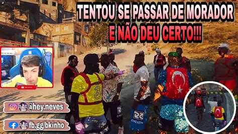 Bkinho CLIPS SUBIU A FAVELA CHEIO DE MARRA GTA RP CIDADE HYPE YouTube