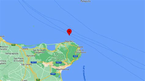 Terremoto 12 Maggio 2023 Scossa Con Epicentro Sul Gargano