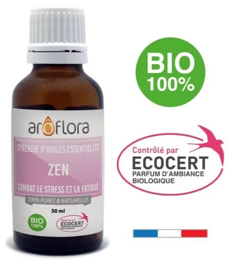 Aroflora Synergie Zen Anti Stress Huiles Essentielles Sant