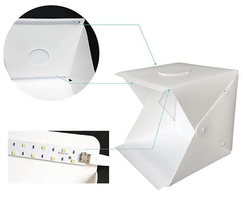 ᐉ Лайтбокс фотобокс MagicBox для предметной съемки с Led подсветкой ...