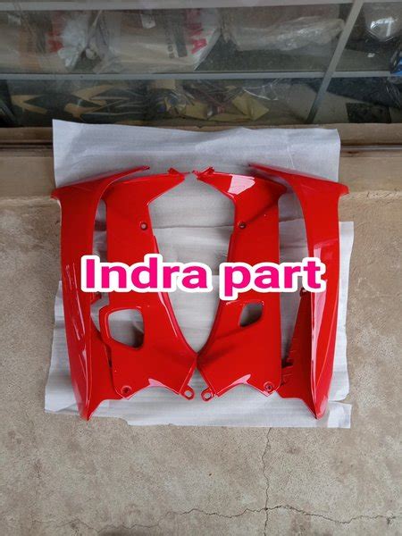 Jual Sayap Body Depan Luar Dalam Motor Supra X Lama Warna Merah Di