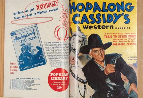 Hake S Hopalong Cassidy S Western Hardcover Bound Pulp Volume