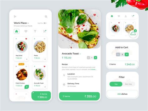 Entry 4 By Yoseph22 For Design A UI UX For QR Food Ordering Webapp