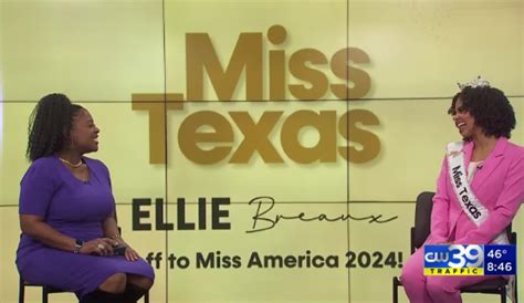 Houston native, Miss Texas America Ellie Breaux competing for Miss ...