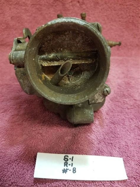 Ford Holley Barrel Carburetor Eab F