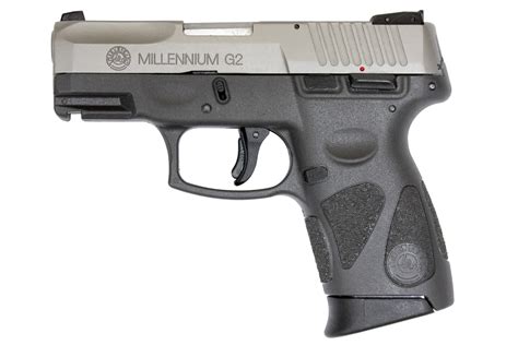 Taurus Pt Millennium G S W Pistol With Stainless Slide And Gray