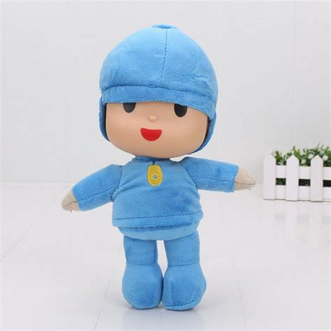 Pocoyo Plush Anime Pocoyo Cartoon Character Doll Stuffed Animals Kids Toy 10'' | #3498683049