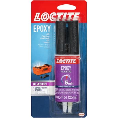 Loctite Plastic Bonder 085 Fl Oz Epoxy 8 Pack 1360788 The Home Depot