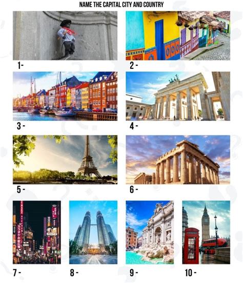 Capital cities Picture Quiz | SuperFunGuy's Quizzes | Scooploop