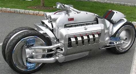 Futuristic Dodge Tomahawk Motorcycle Concept - Tuvie