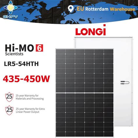 Longi Hi Mo 6 Scientists Lr5 54hth 435 Watt 440W 445W 450W Rotterdam