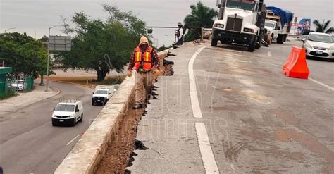 Hoy Tamaulipas Tamaulipas Esperan Que Nuevo Barandal Evite Colisiones