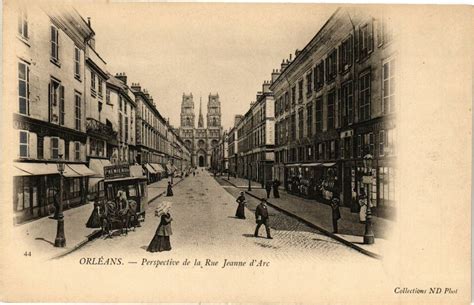 Orleans Perspective De La Rue Jeanne D Arc Orl Ans Cartorum