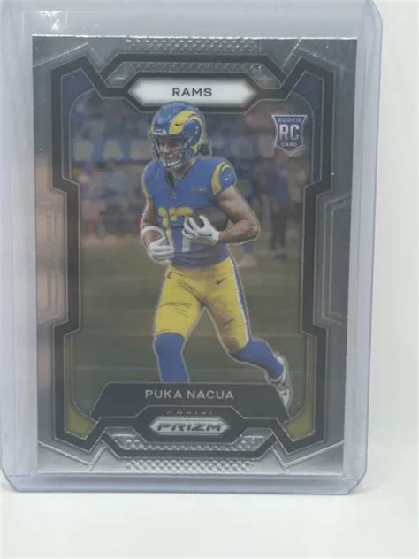 Carte Recrue Panini Prizm Puka Nacua Los Angeles Rams Rc Eur