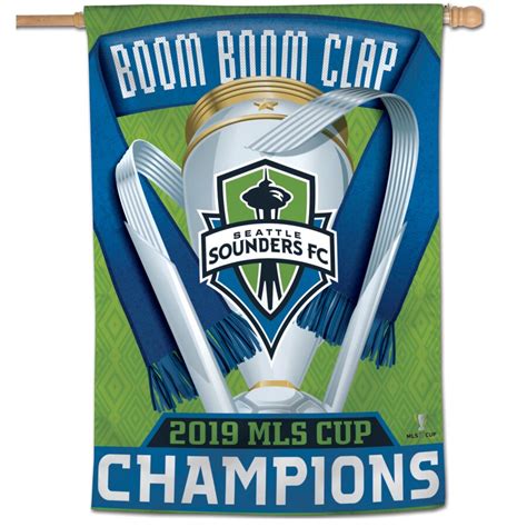 Seattle Sounders FC WinCraft 2019 MLS Cup Champions Official ...