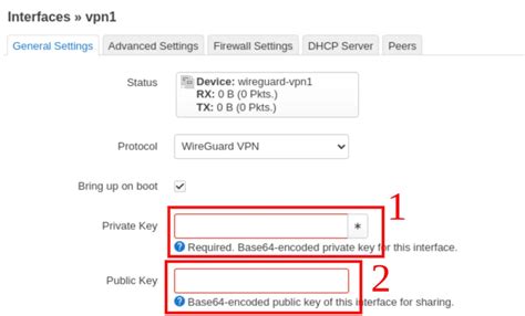 WireGuard On OpenWrt Via LuCI Interface