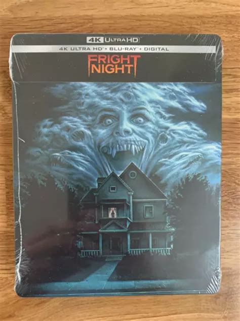 FRIGHT NIGHT 4K ULTRA HD Blu Ray Limited Edition STEELBOOK NEW UHD