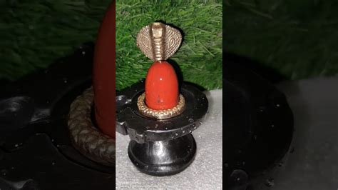 Lal Rang Ke Narmadeshwar Shivling Ghar Ke Mandir Ki Puja Ke Liye