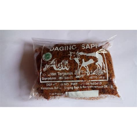 Jual Abon Sapi Padmosusastro Oleh Oleh Khas Surabaya Manis Pedas