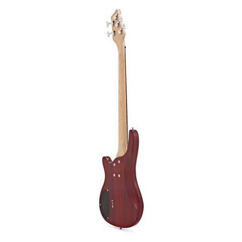 Guitare Basse Chicago Cordes Trans Red Par Gear Music B Stock