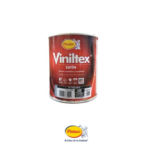 Pintura Viniltex Latex Satin Blanco 1 4 Gl 0 946l 10299824 Pintuco