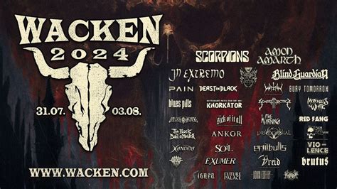 WACKEN 2024 La 33ème édition affiche déjà sold out Wickednews