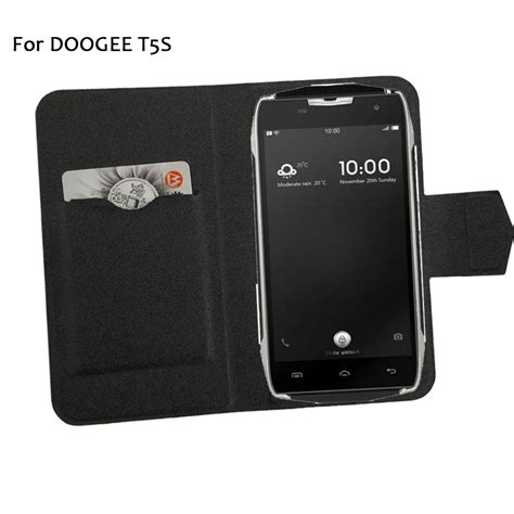 5 Colors Hot DOOGEE T5S Phone Case Leather Cover Factory Direct