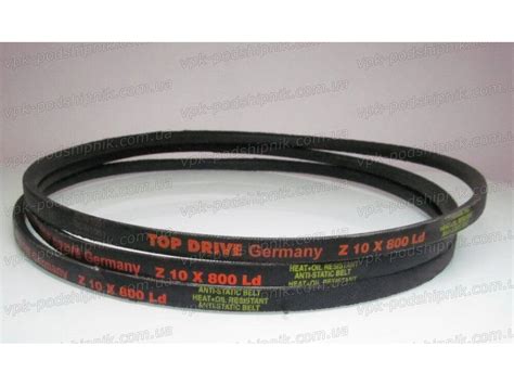 Ремень приводной клиновой 10/Z800 0-800 O-800 FENNER/TOP DRIVE Купить ...