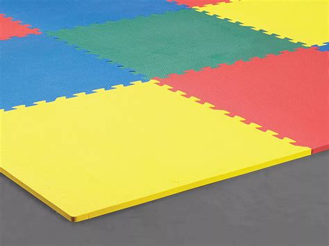 Foam Floor Tiles 24 X 24 58 Thick Color Pack H 5834 Uline