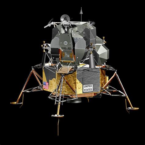 Apollo Lunar Module #4 by Carlos Clarivan/science Photo Library