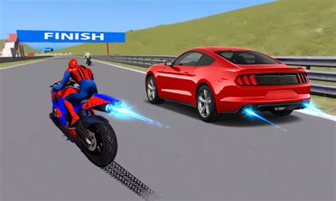 Spiderman Car Vs Bike Race Ultimate APK Download For Free