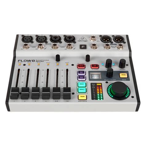 Behringer Flow 8 8 Input Digital Mixer With Bluetooth