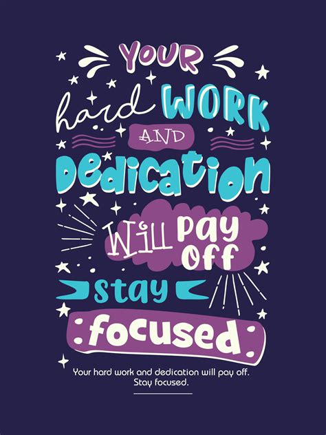 Poster Colorful Funny Motivational Quotes Lettering 26535294 Vector Art ... 