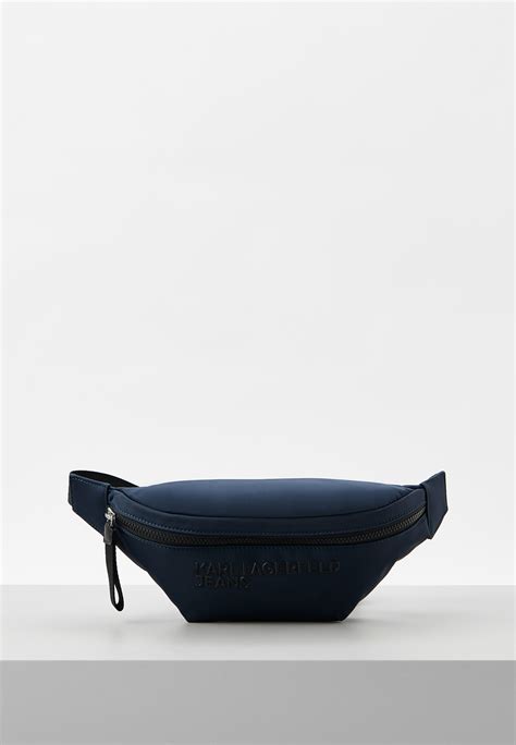 Сумка поясная Karl Lagerfeld Jeans, цвет: синий, MP002XM0CBF8 — купить ...