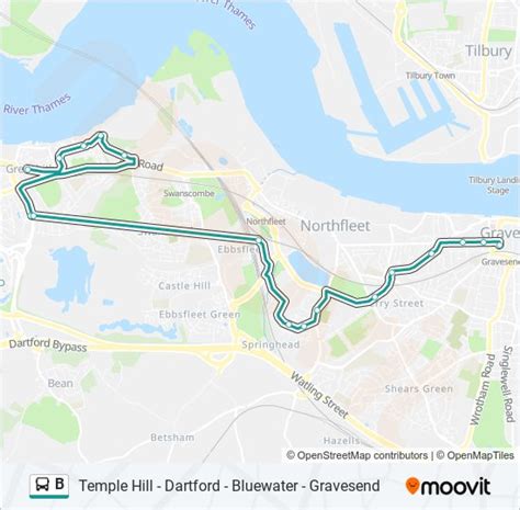 B Route Schedules Stops Maps Gravesend Updated