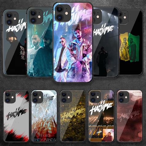 Чехол для телефона из закаленного стекла «Рэппер» для iPhone Samsung ...