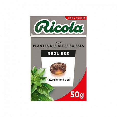 Ricola R Glisse Stevia Sans Sucres Boite De G