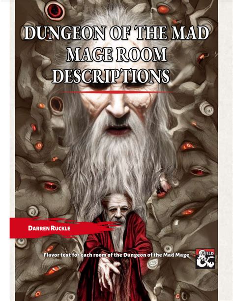 Dungeon Of The Mad Mage Room Descriptions Dungeon Masters Guild