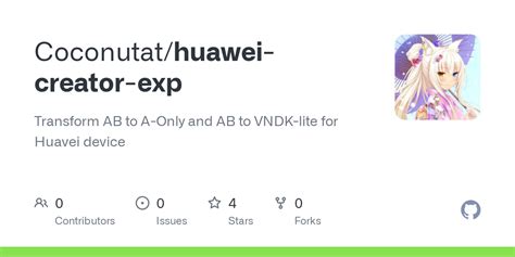 GitHub Coconutat Huawei Creator Exp Transform AB To A Only And AB To