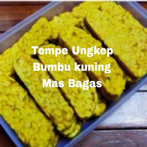 Frozen Tempe Ungkep Bumbu Kuning Isi 10pcs Lazada Indonesia