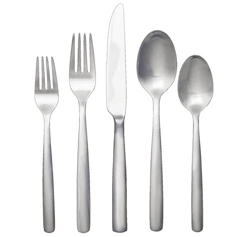 Ginkgo Simple Piece Flatware Set Service For Reviews Wayfair