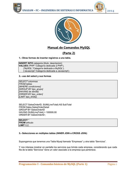 Manual Mysql Query Browser PDF Descarga Gratuita