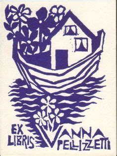 Bookplate For Anna Pellizzetti Italy S Ex Libris Woodcut