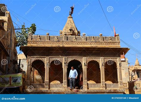 Temple Inside Th Jaisalmer Fort in the City of Jaisalmer, in the Indian ...