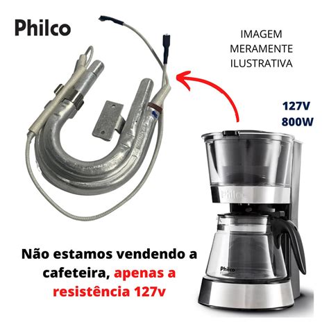 Resistência 127v 800w P Cafeteira Philco Pcf32pi Original