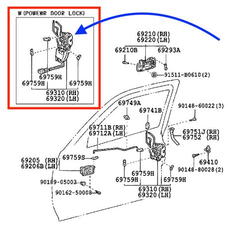 Toyota Tacoma Driver Door