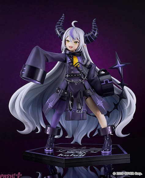 【ホロライブ】秘密結社holoxの総帥 ラプラス・ダークネスがスケールフィギュア化！ アホ毛と差し替えで頭の上にカラスを乗せた姿も再現可能