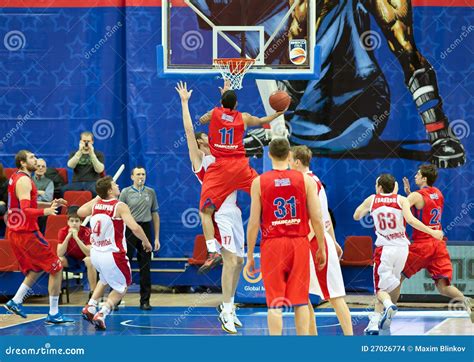 Playing Basketball Teams Editorial Stock Image Image Of Basket 27026774