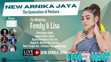 Live Siang New Arnika Jaya Kamis Oktober Desa Cangko Kec